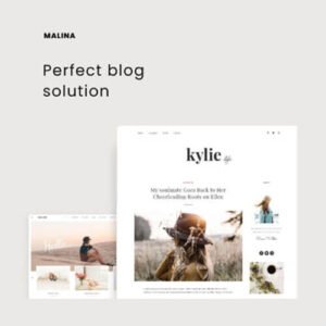 Image of Malina – Personal WordPress Blog Theme