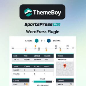 Image of SportsPress Pro WordPress Plugin