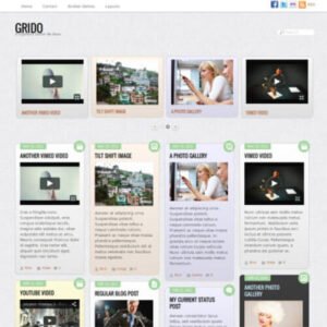 Image of Themify Grido WordPress Theme