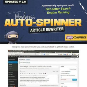 Image of WordPress Auto Spinner – Articles Rewriter