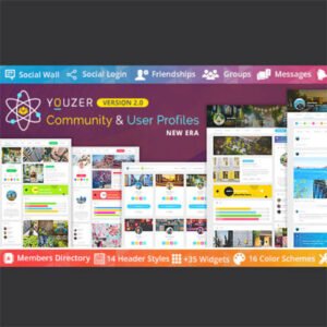 Image of Youzer – Community & User Profiles Management