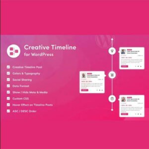 Creative Timeline for WordPress