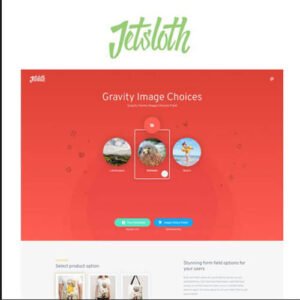 Image of Jetsloth – Gravity Forms Image Choices