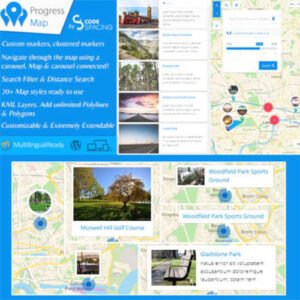 Image of Progress Map WordPress Plugin