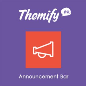 Image of Themify Announcement Bar
