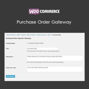 Image of WooCommerce Purchase Order Gateway